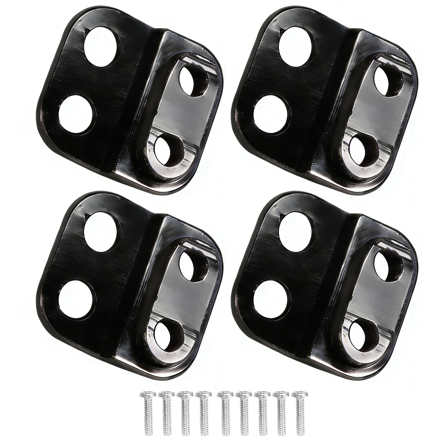 4Pcs Aluminum Front Rear Shock Towers Mount for 1/30 RC Crawler for AXIAL SCX30 Ford Bronco JEEP WRANGLER JLU Upgrade Parts