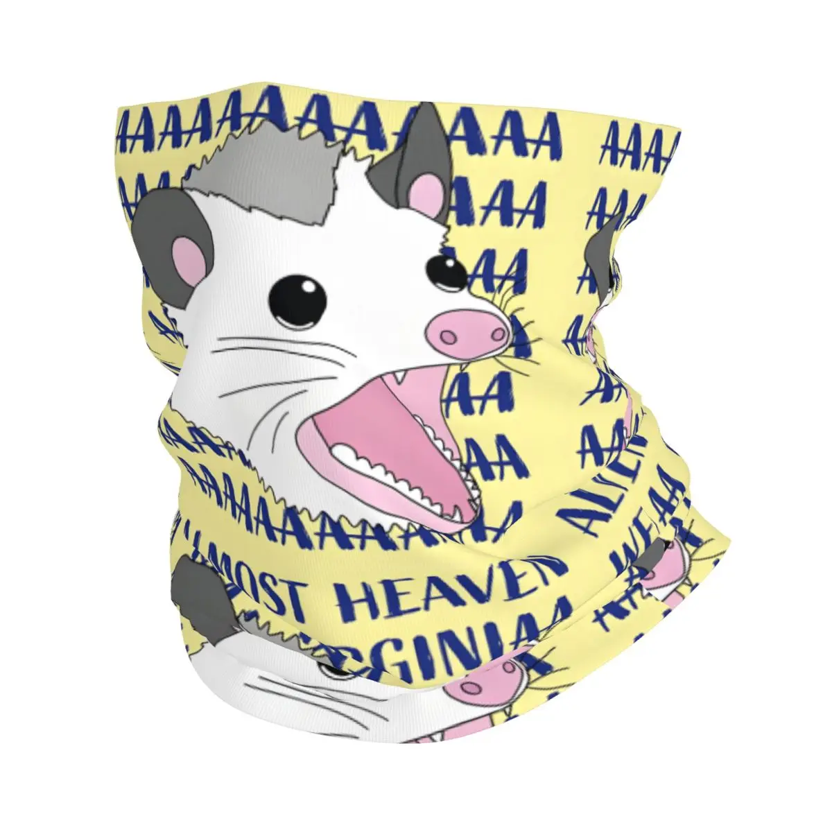 Country Roads Possum Headband Neck Warmer Men Ski Running Tube Scarf Medical Nurse Face Bandana Gaiter