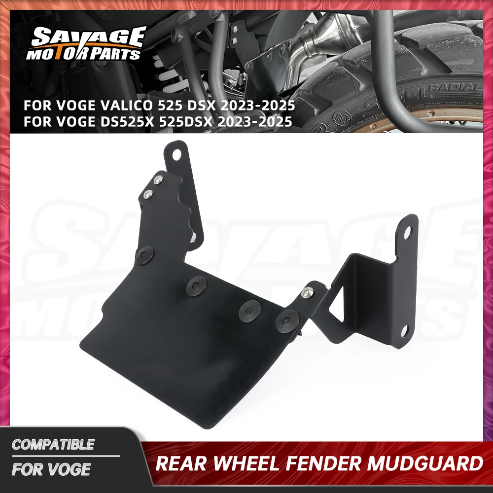 

2025 For VOGE 525DSX Valico 525DSX Fender Rear Cover Back Mudguard Splash Guard Protector DS525X 2023 Motorcycle Extend Extender