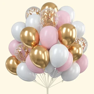 30 mảnh bộ bóng bay sáng màu rực rỡ 6 Bộ Baloes Baloes chính bộ - 2