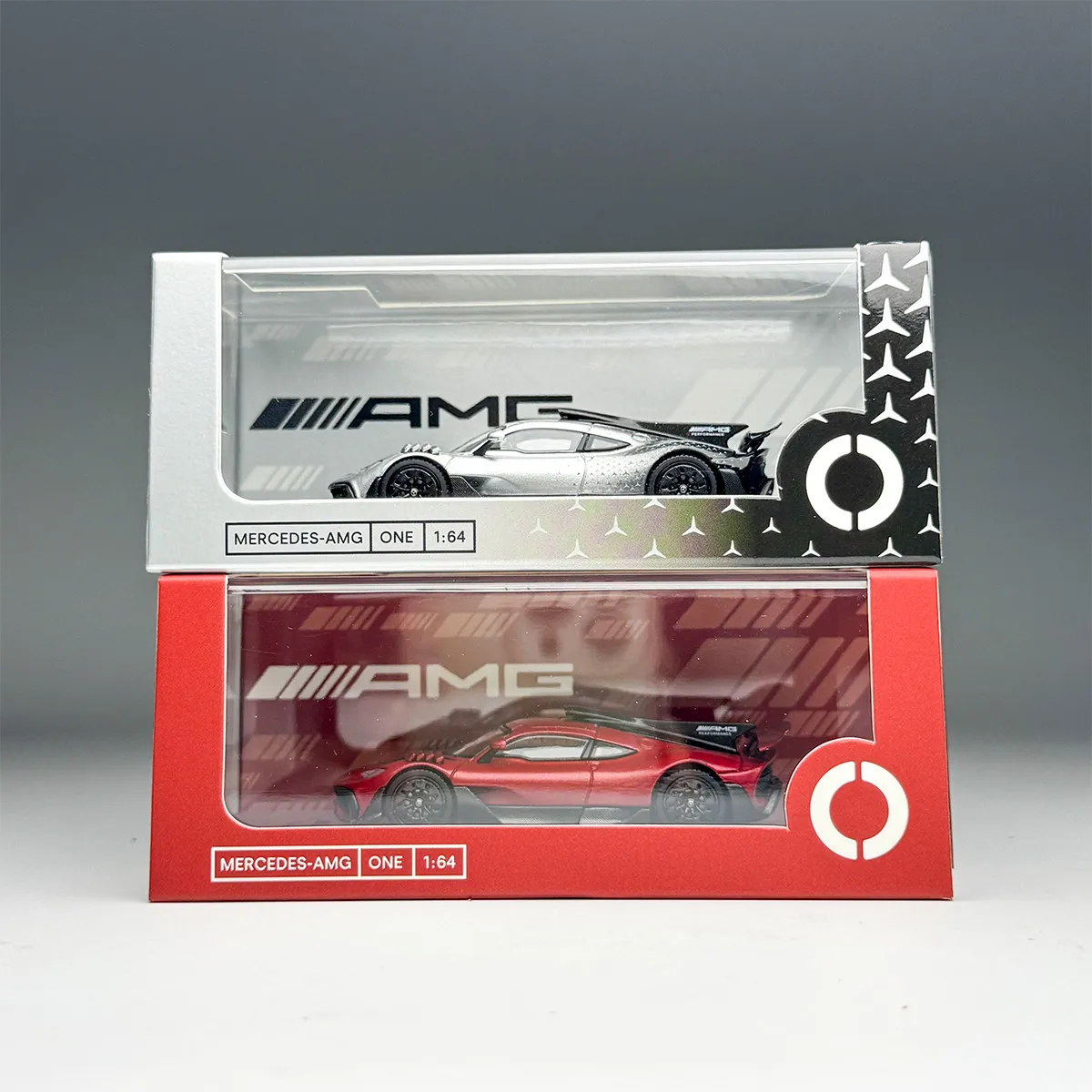 In stock 1:64 New Product ONE Red Silver Sparkle Alloy Cast Static Car Model, Limited Edition, Gift, High-end Decorative Piece