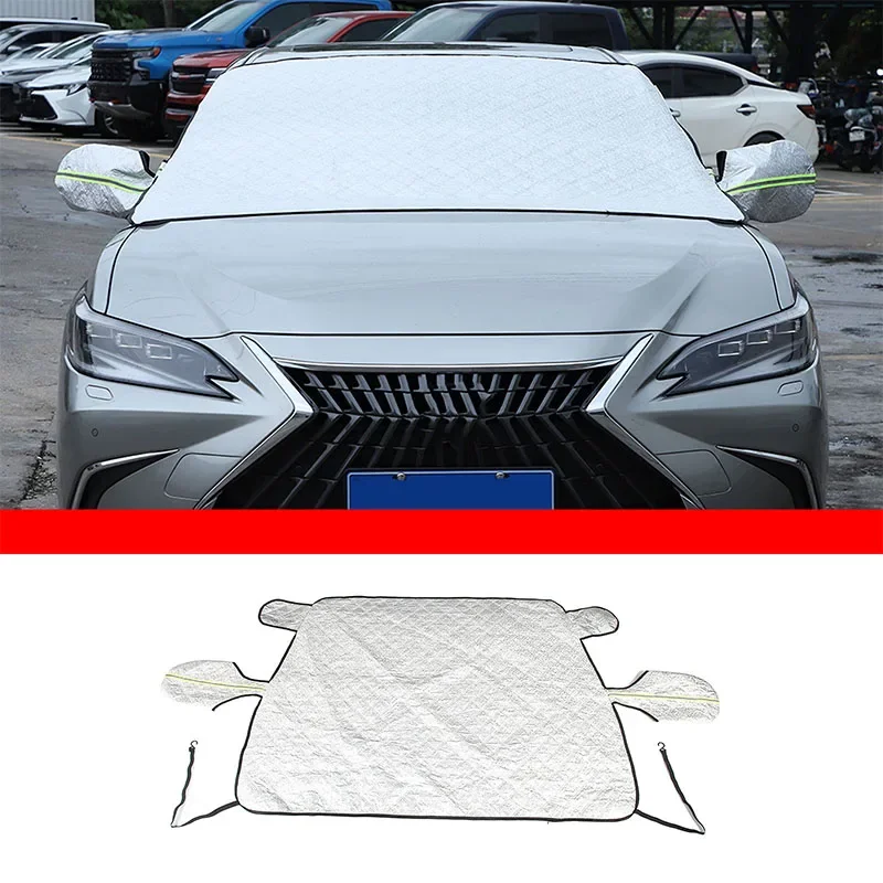 

For Lexus ES Car Front Windshield Sunshades with Ear Anti-sun Anti-ice Waterproof Sunshade Attraction Outdoor