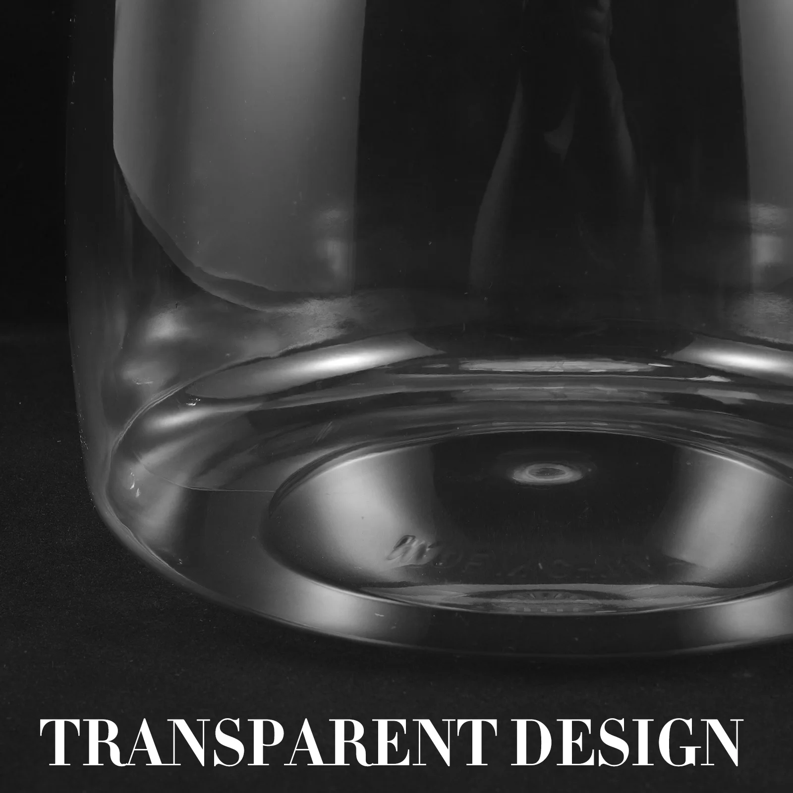 

Plastic Aquarium Transparent Small Tank Reusable Desktop Decor Goldfish Bowl Anti-Falling Clear Aquarium Lightweight Portable