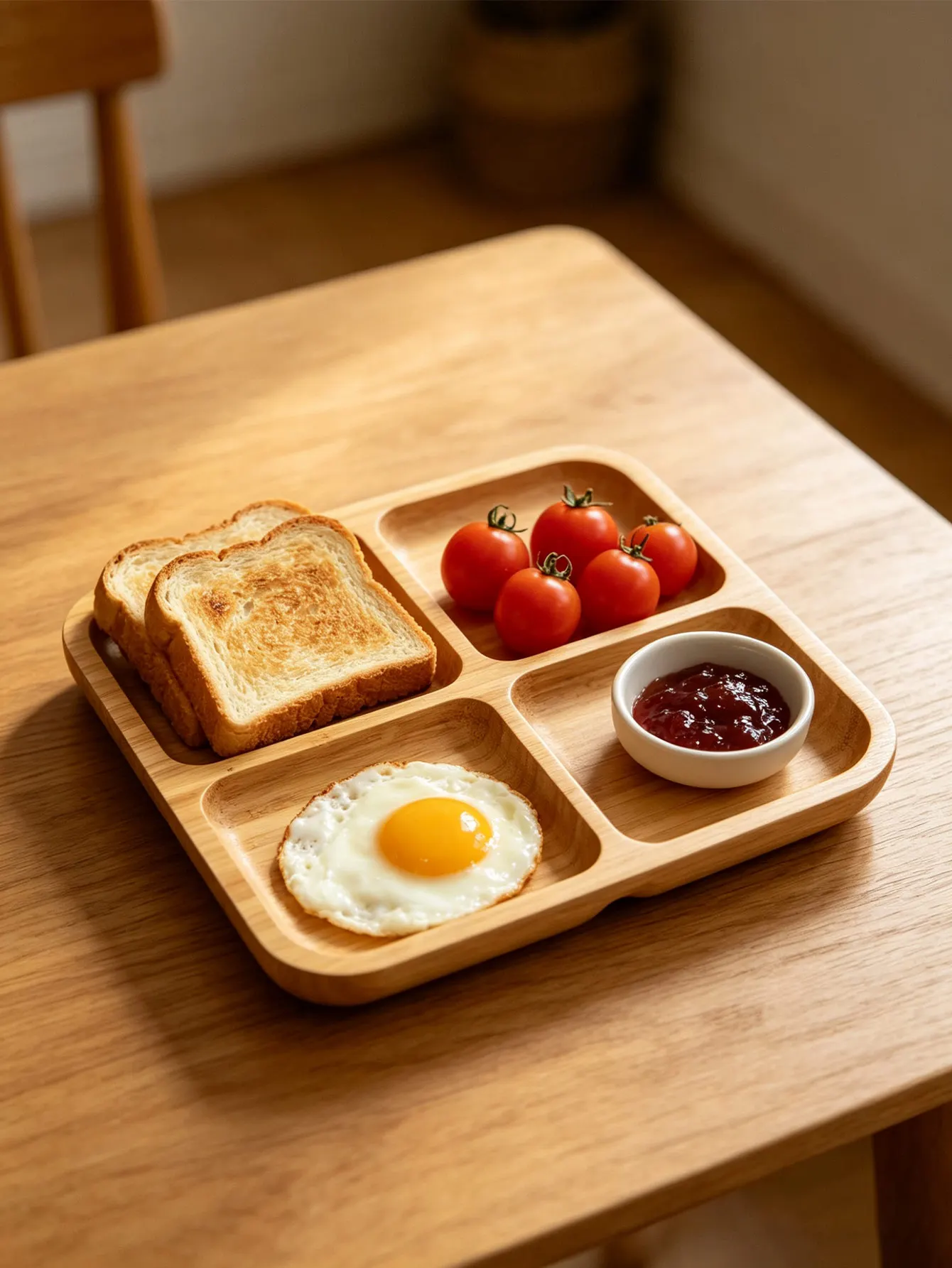 Japanese-Style Creative Wooden Square Fruit Plate, Dish, Dinner Plate, Snack Plate, Natural Wood Bamboo Tea Tray, Round Plate, Tea Snack Tray, Wooden Tray, Household Snack Plate, Dried Fruit Tea Tray, Round Dinner Plate, Fruit Plate