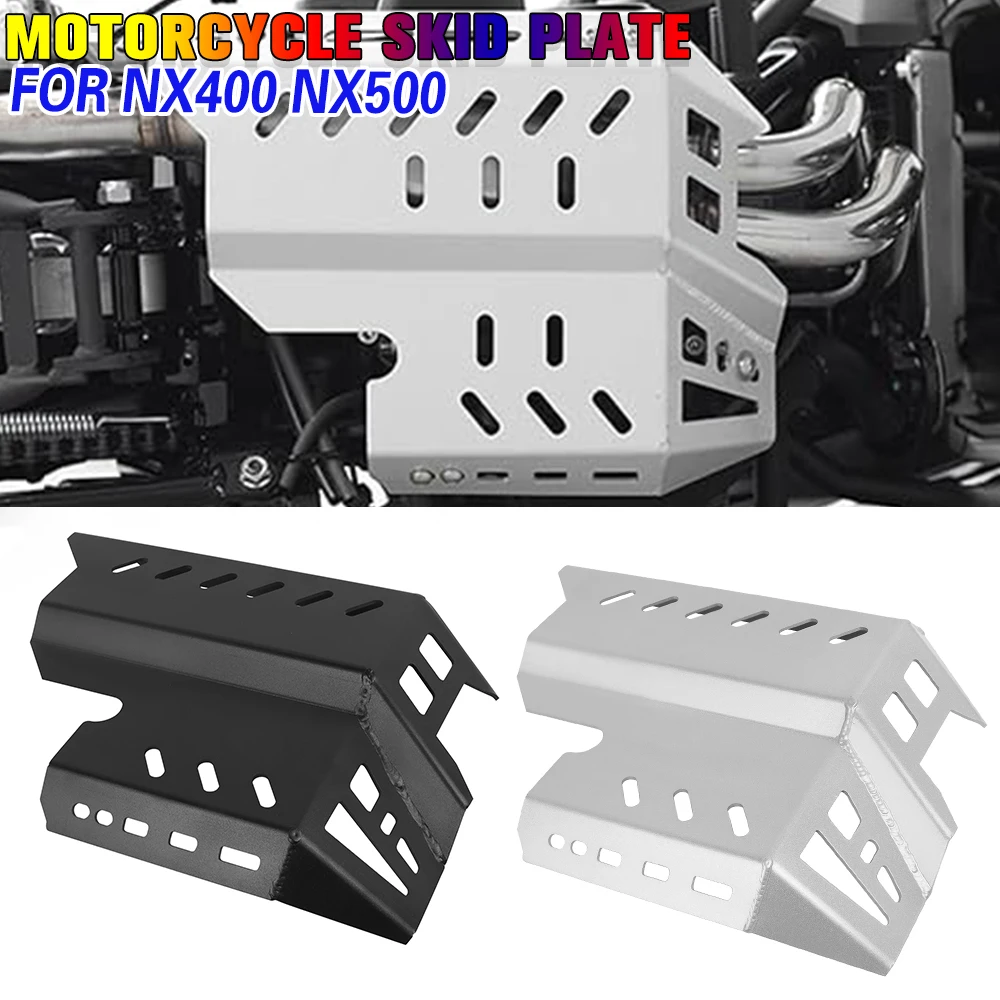 For HONDA NX400 NX500 NX 400 NX 500 2024-2025 Motorcycle Skid Plate Under Engine Chassis Protection Guard Belly Pan Cover