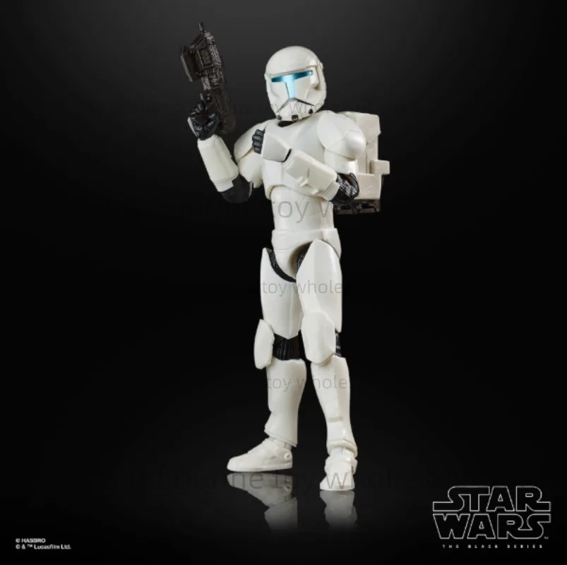 هاسبرو السلسلة السوداء استنساخ كوماندوز حرب النجوم دفعة سيئة 16 سنتيمتر أنيمي الأصلي عمل نموذج لجسم لعبة هدية جمع #3