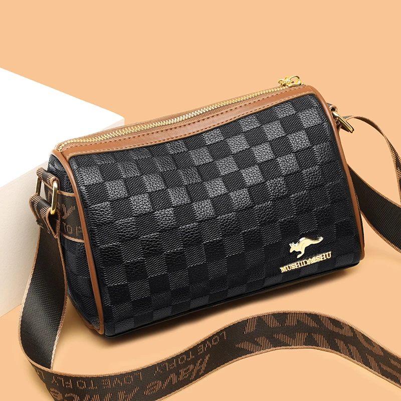 Luksusowy Trend kobiety miękka skóra projektant torebek Fashion Lady Crossbody torba 2023New duża pojemność kobieta ramię Messenger Sac