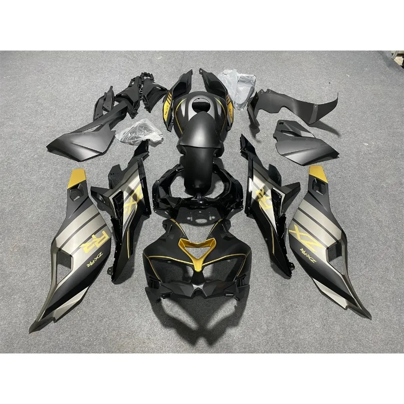 

Комплект обтекателей для мотоцикла, подходит для ZX-25R ZX-4R 2019 2020 2021 2022 2023, комплект кузовных работ, высокое качество, инъекция ABS, черное золото