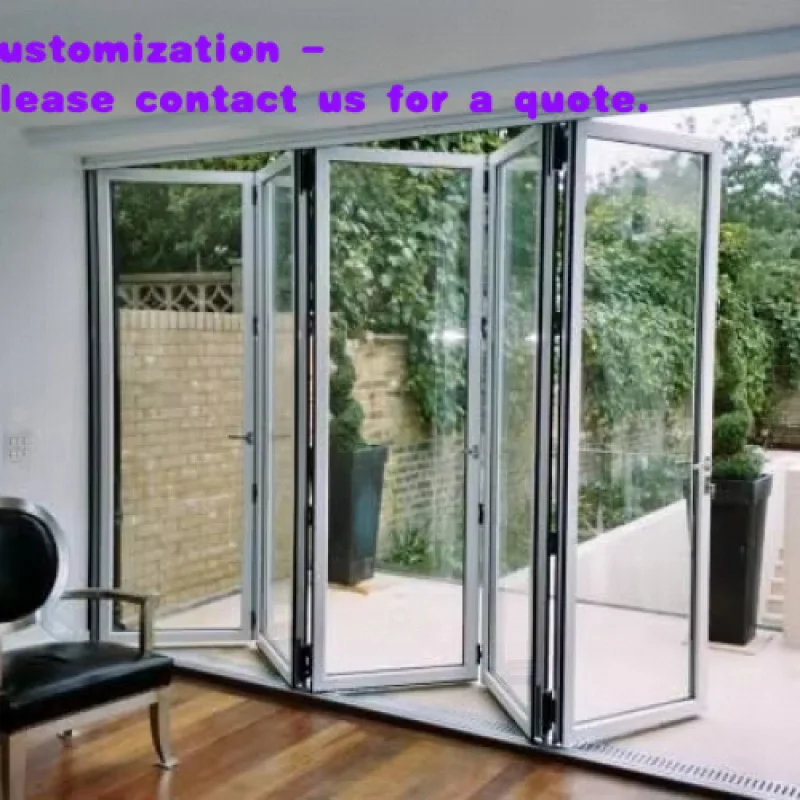 

custom.Sliding Accordion Aluminium Frame Polycarbonate Panels Customizable Any Space