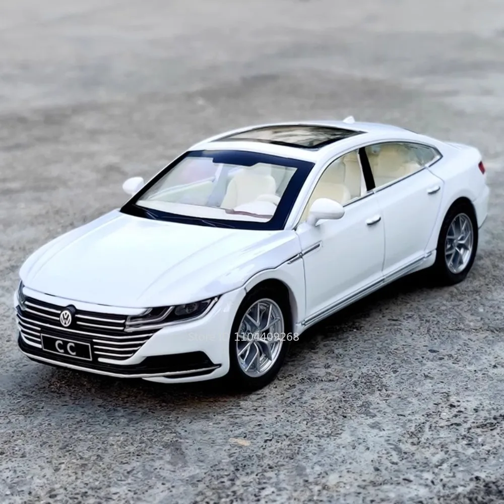 1:32 스케일 CC 비틀 GSR 자동차 모델 장난감 다이캐스트 금속 미니어처 시뮬레이션 사운드 및 라이트 풀백 차량 수집품 소년 선물