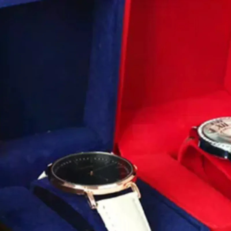 

Коробка для часов, модные бархатные круглые угловые умные часы, футляр для хранения часов, ювелирные аксессуары, деловые упаковочные коробки