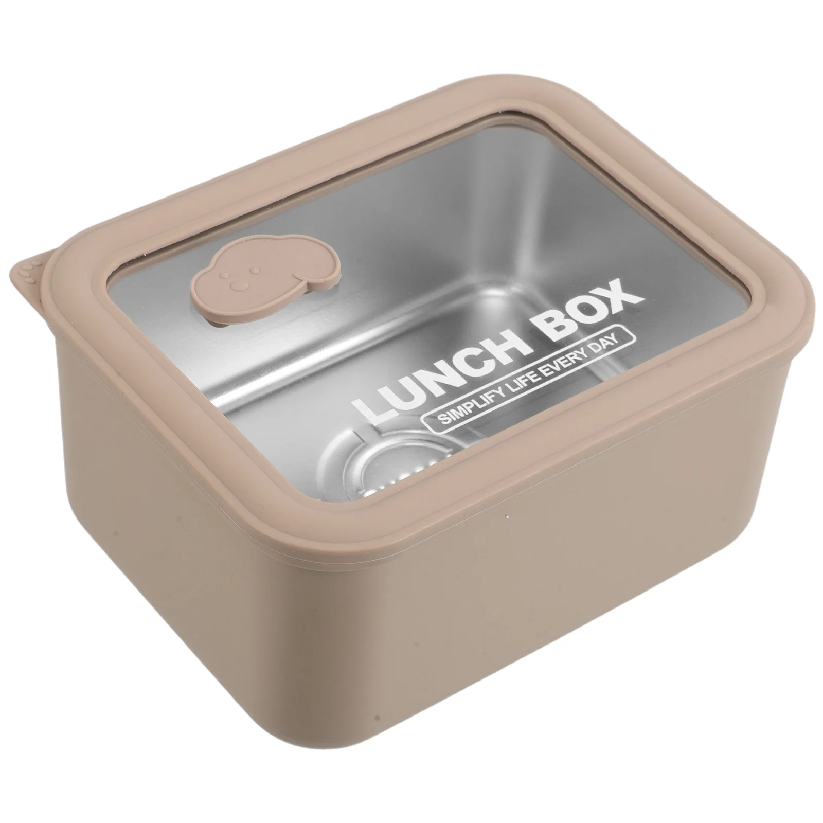 

600Ml Stainless Steel Lunch Container Leak Proof Large Capacity Insulated Bento Box for Office Adults Microwave Friendly