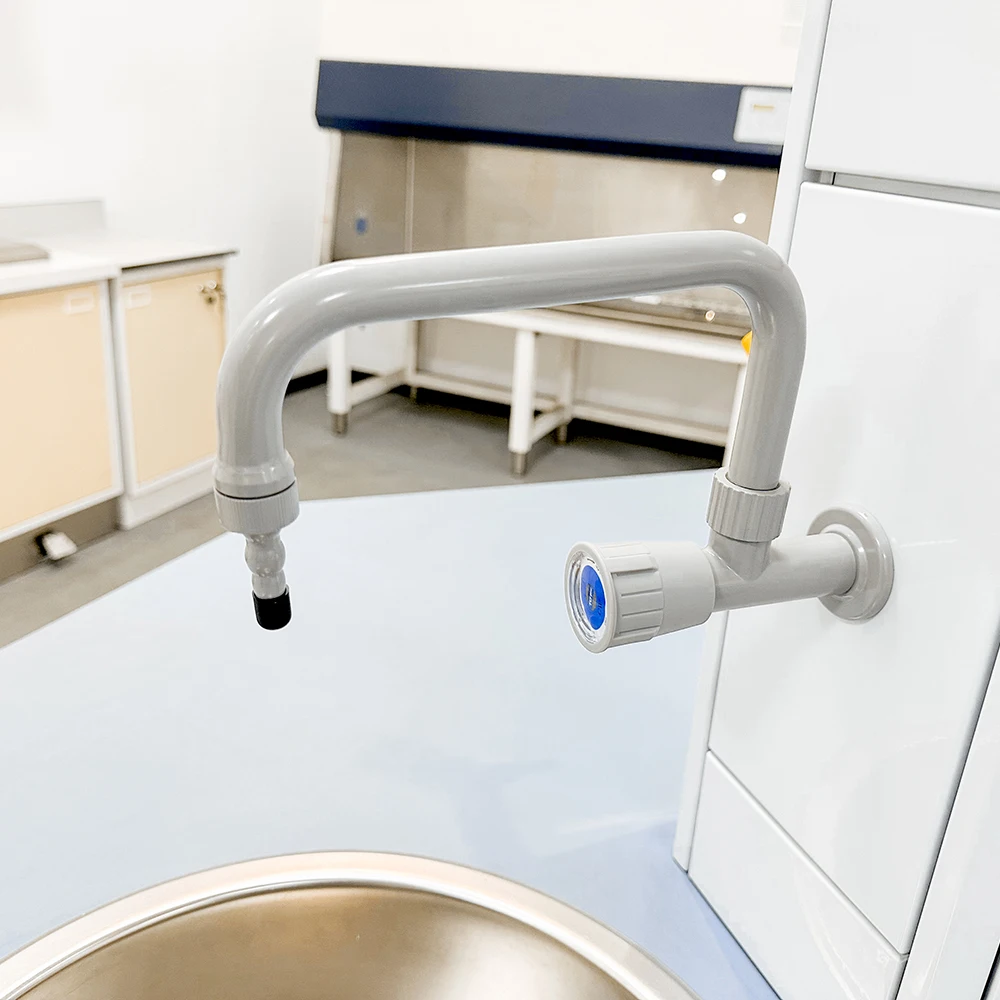 طاولة مختبر التشريح للتدريس الطبي، ارتفاع قابل للتعديل، مقاوم للمواد الكيميائية، نظام تصريف الجثث العلوي #3