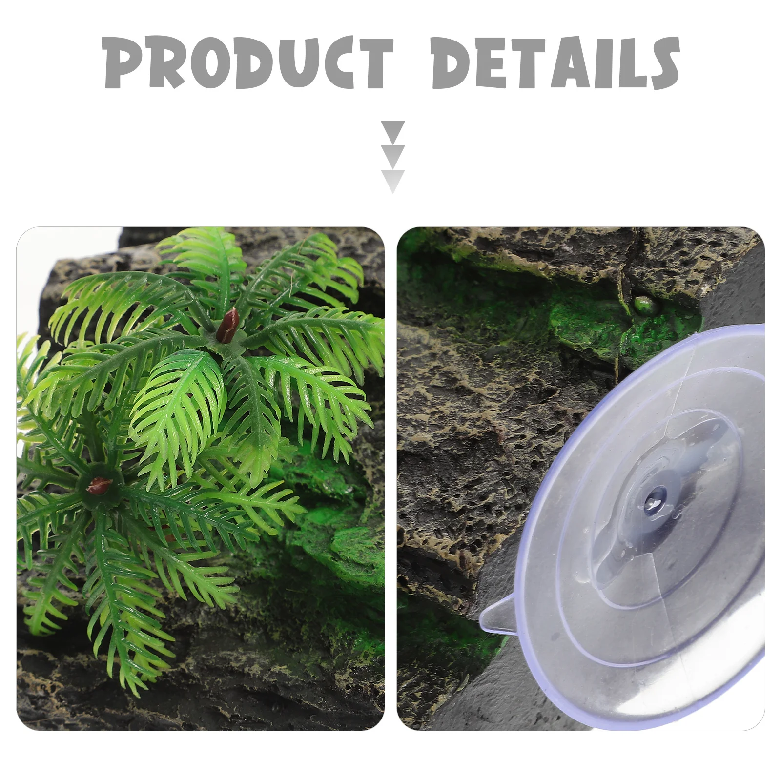 

Aquarium Turtle Basking Platform Lifelike Climbing Stand Rest Rock Decoration for Turtle Tank Accessories Reptile Decor