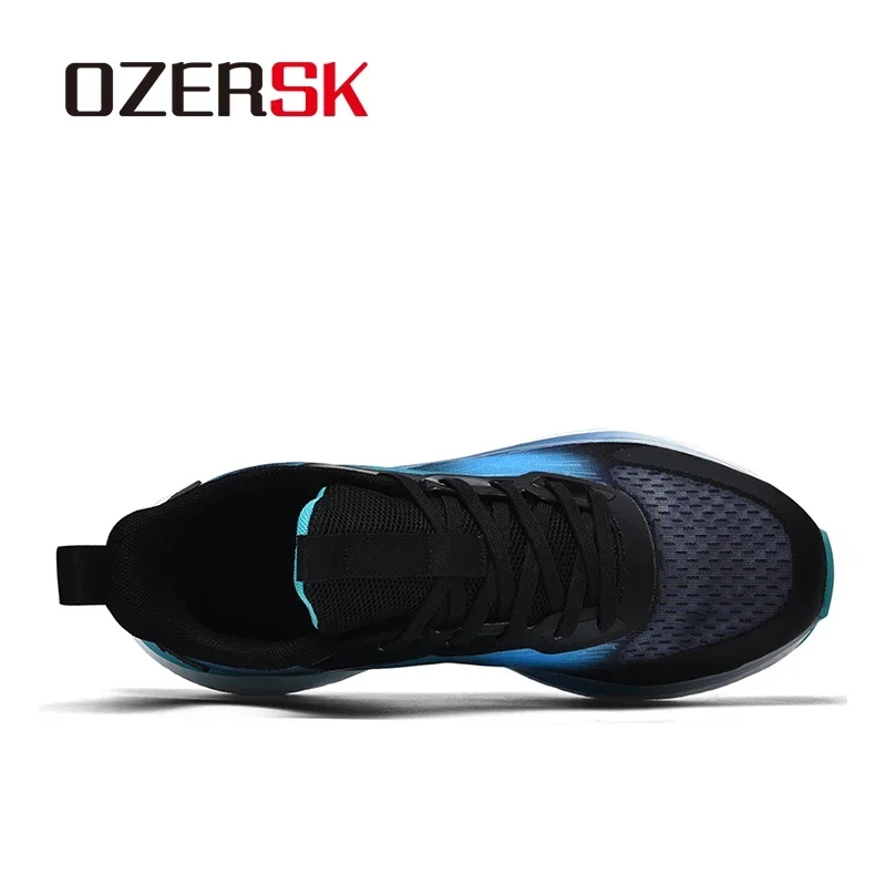 OZERSK Reflective Unisex Sneaker Shoes Ultralight Trendy Men Sneakers Breathable Outdoor Jogging Women Shoes Anti-Slip Sports