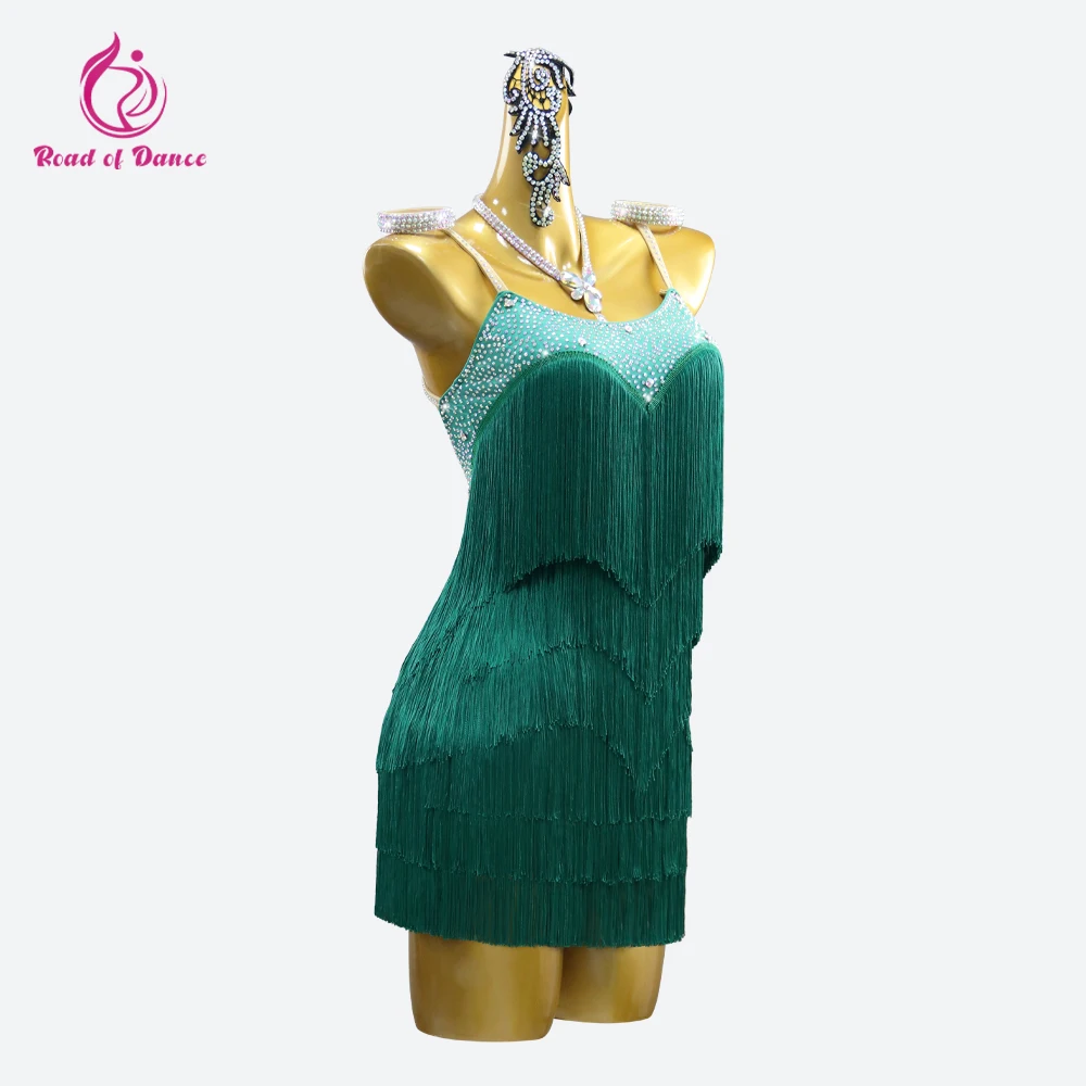 2025 Latijns-Amerikaanse vrouwenjurk meisjesfeesten pak dansoutfits oefenkleding nieuwe samba kostuum sexy sportwedstrijd rok