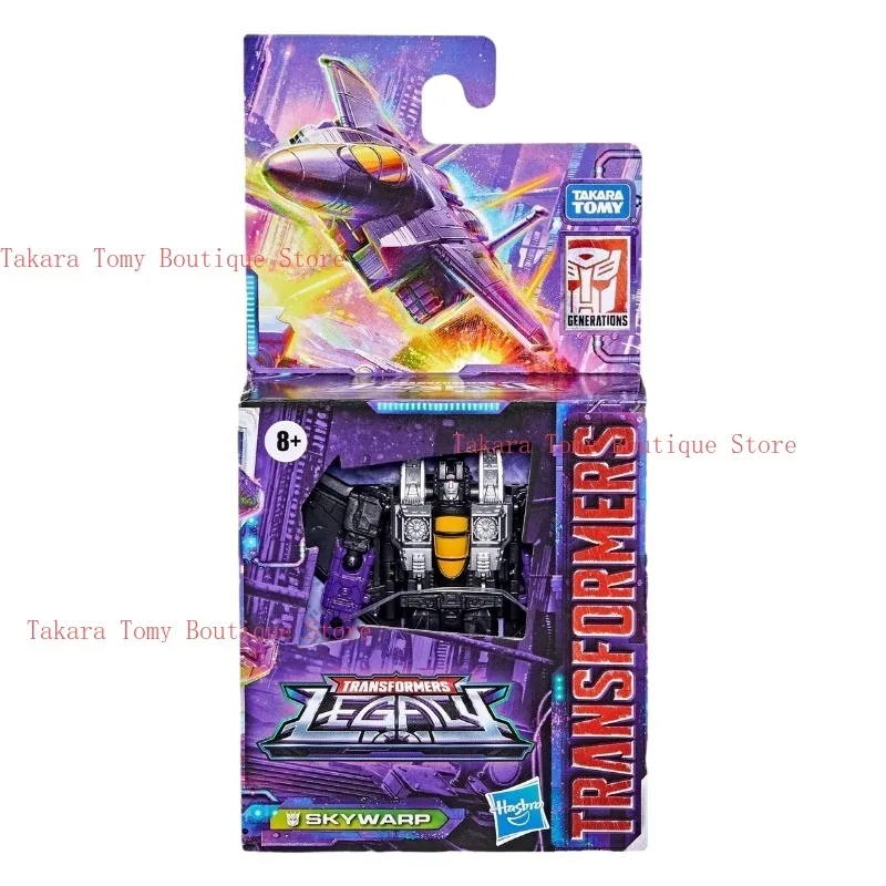 In Stock Takara Tomy Transformers Toys Legacy 10CM Core Class Skyywarp Action Figures Autobots Hobbies Gifts Collectible