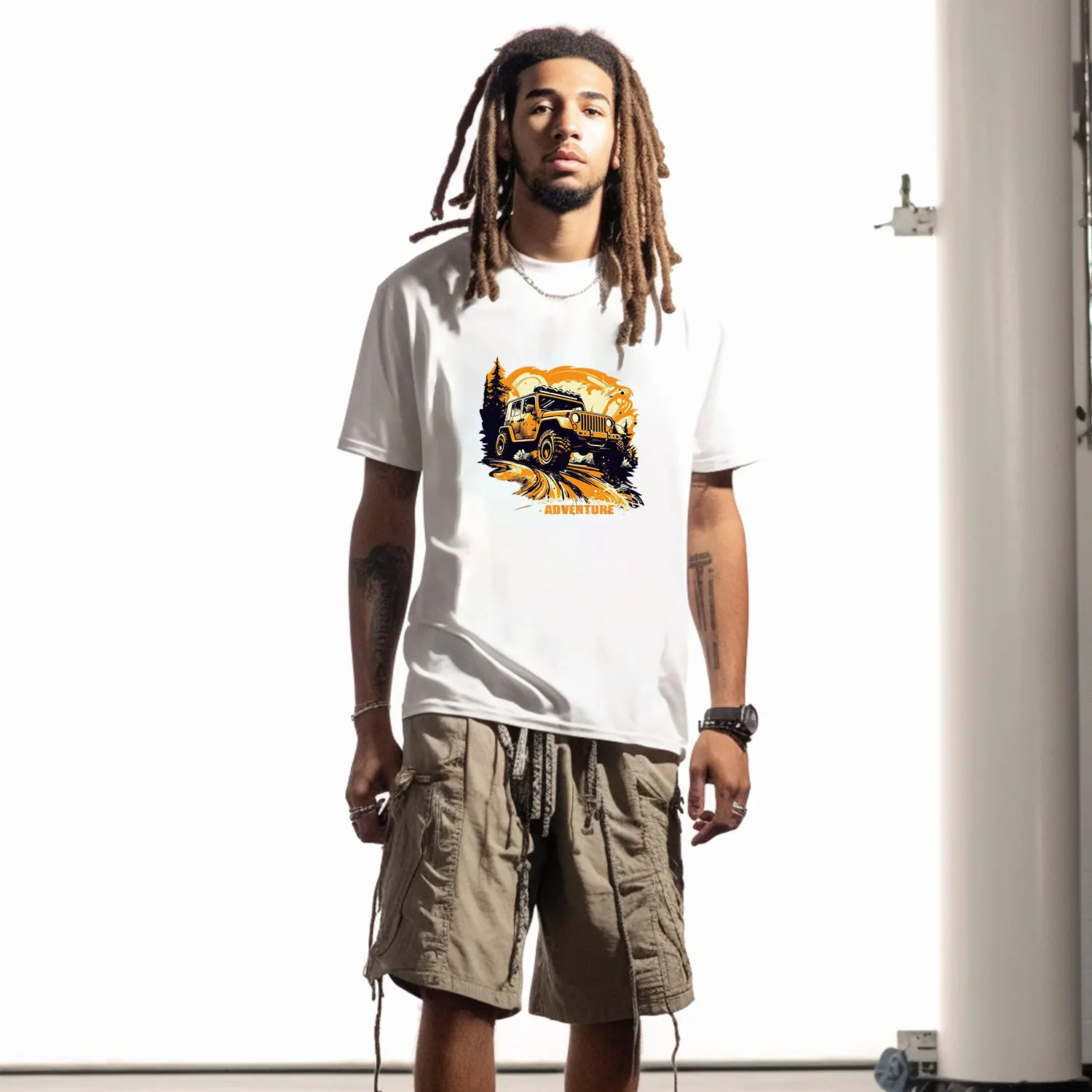 Mud Life Adventure  Off-Road Vehicle Fast Cool Furious Iron-on Transfers for Clothing Washable Easy to Use DIY Decoration - Image 2