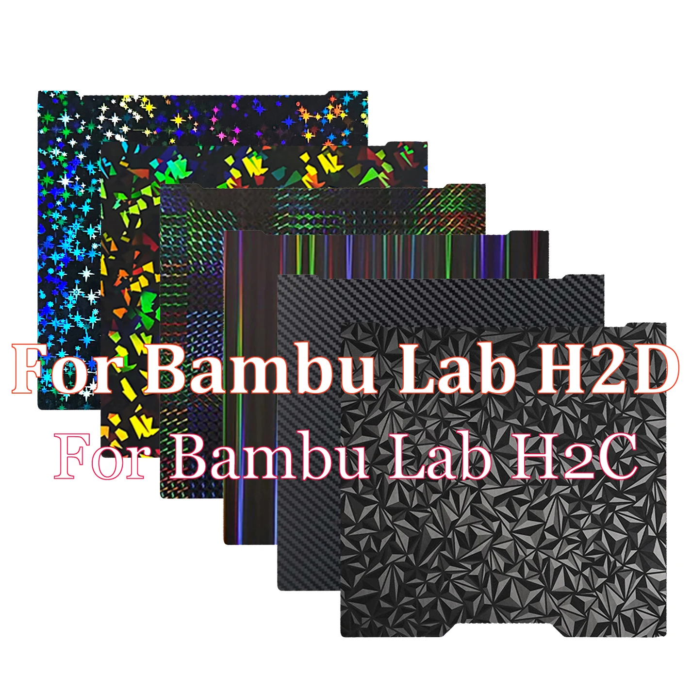 

Двусторонняя гладкая печатная пластина Bambu Lab H2D/H2S/H2C высокого качества для аксессуаров и запчастей Bambu Lab H2D