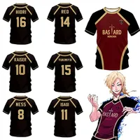 Anime Blue Lock MICHAEL KAISER 3D Printed Men's T-shirt Plus Size Fashionable Sports Short Sleeved Top Sports T-shirt