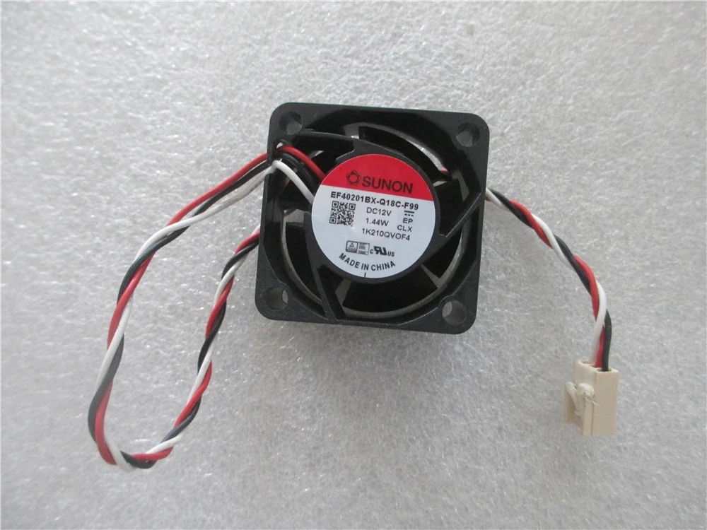 Cooling Fan  for SUNON EF40201BX-Q18C-F99 1.44W MB40201V2-000C-A99 0.6W 4020 12V 40X40X20 4CM