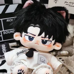 20cm Stuffed Plush Doll COS Anime Attack Armin Eren Levi Mikasa Erwin On Titan Cotton Doll Children Adults Cartoon Toys Gifts