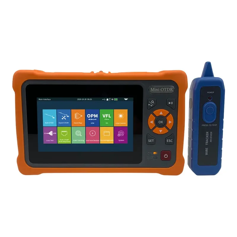 

High Precision Mini OTDR Cable Breakpoint Detector Optical Attenuation Optical Fiber Test Obstacle Finder
