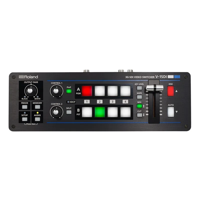 

V-1SDI Switcher Four-Way 3G-SDI/andhdml Video Directed Sound Console