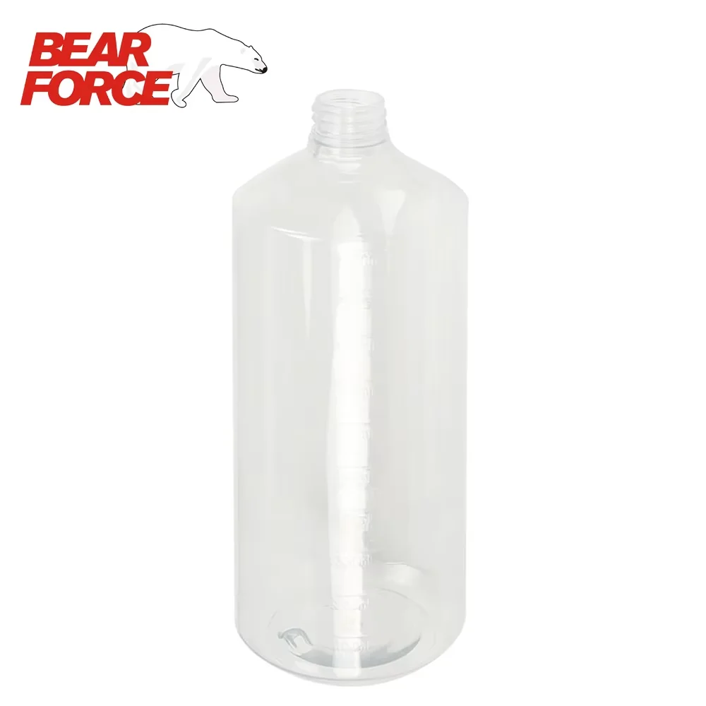 Snow Foam Lance Transparent Bottle 1L Foam Cannon Container 32 oz Soap Gun Tank 1000 ml