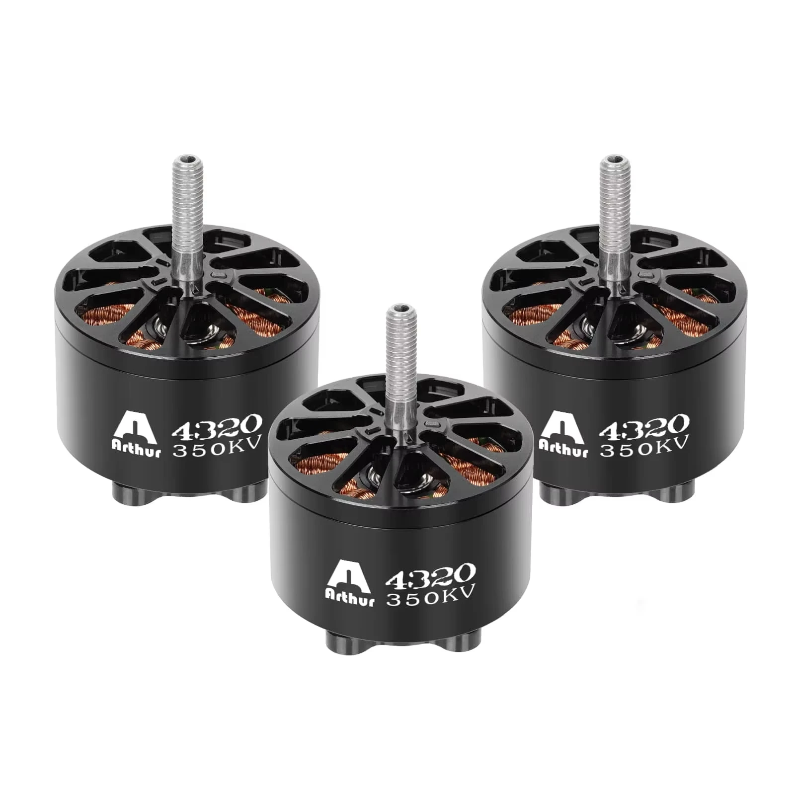 4PCS Flashhobby A4320 350KV Brushless Motor 6-12S High Speed Motor for X-Class Long Range RC FPV Multicopter Drone