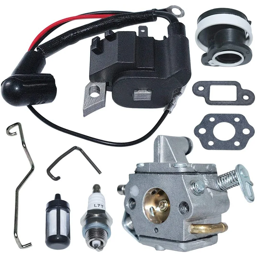 C1Q S57B Carburetor Ignition Coil Kit For Stihl 017 018 MS170 MS180 Chainsaw Replace 1130 120 0603