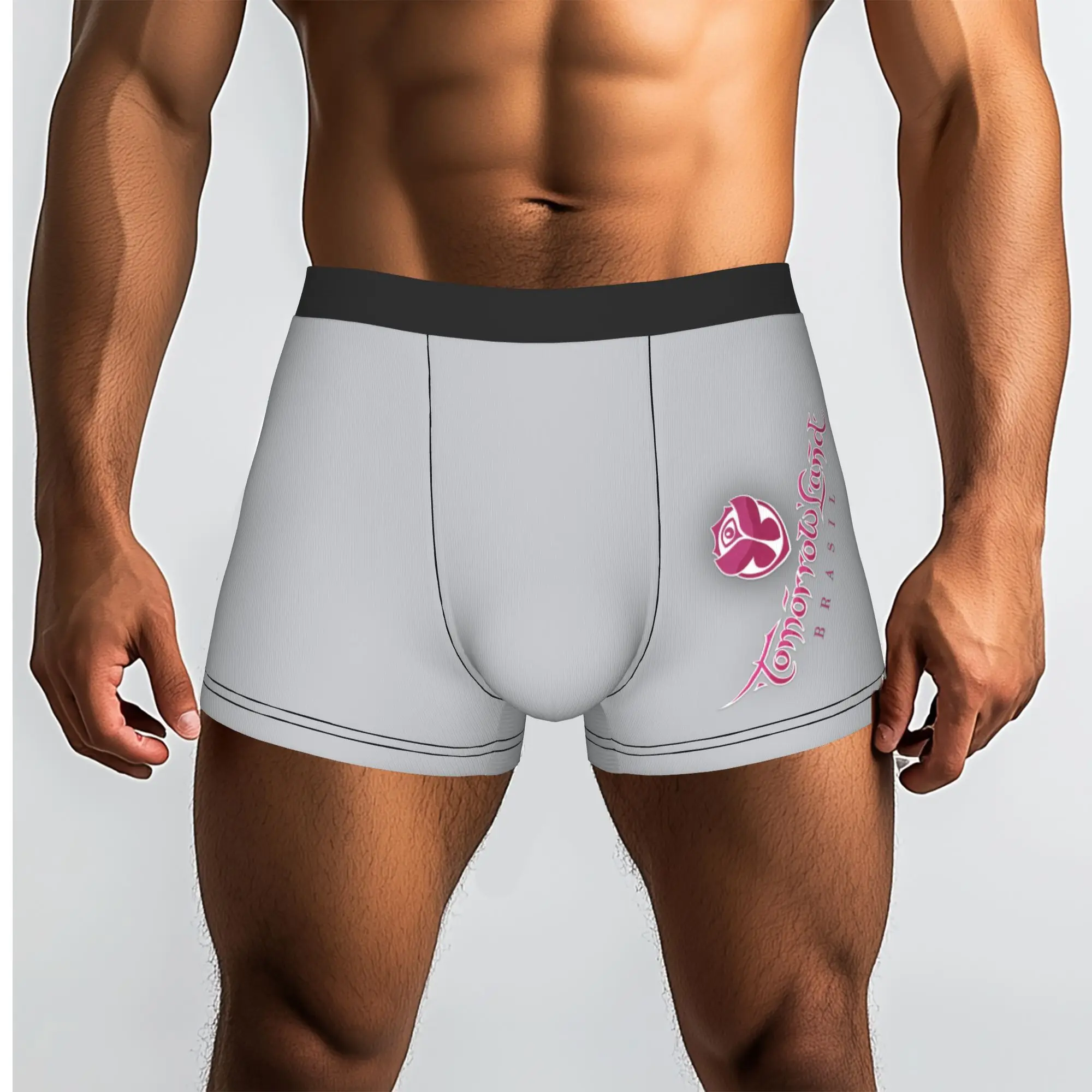 Custom Tomorrowland Logo Boxers Shorts Mens Electronic Dance  Briefs Underwear Cool Underpants