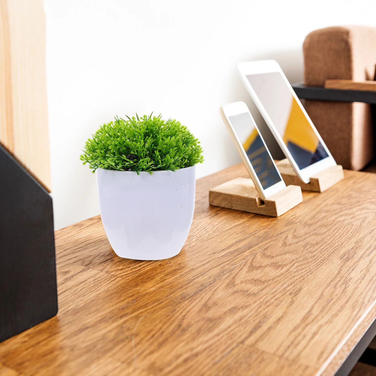 

4Pcs Mini Artificial Potted Plants Bonsai Ornament Small Fake Plant Decor for Home Office Bedroom Desktop Garden Plant Decor