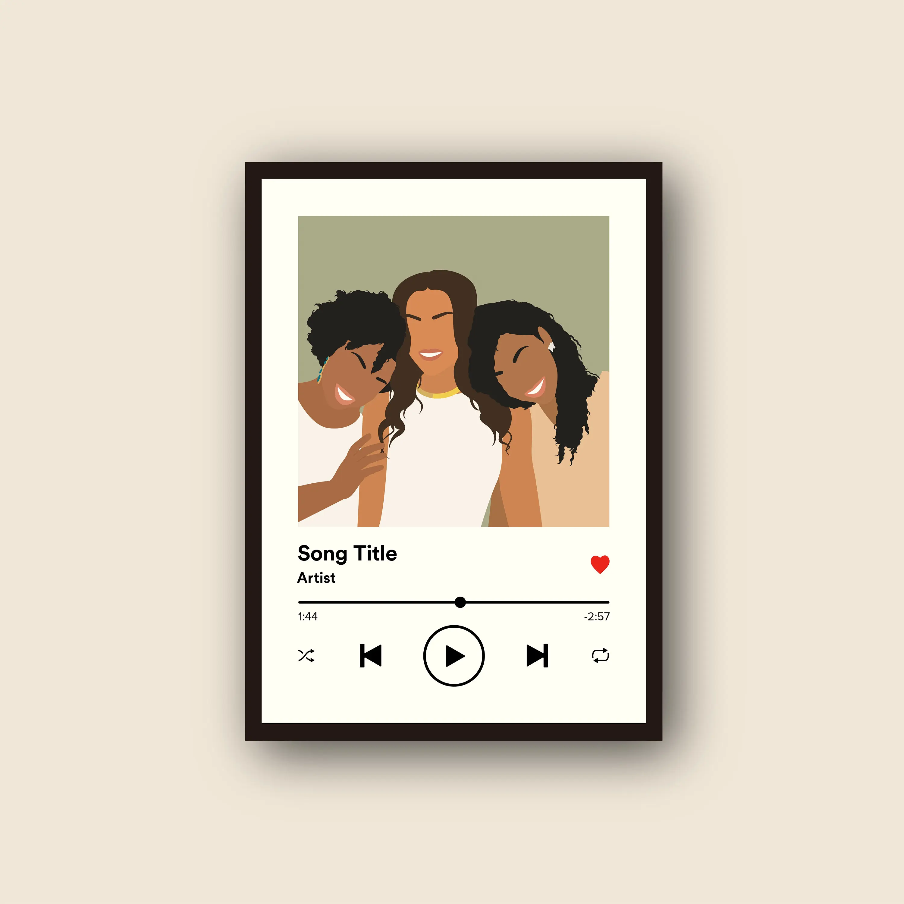 Individueller Druck von Albumcovern: Personalisierte Musikposter, Wählen Sie ein beliebiges Albumcover für individuelle Anpassung, ohne Rahmen – Detail 4