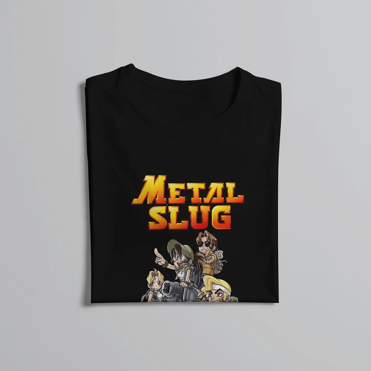 Metal Slug Game Video Games T Shirt Vintage Graphic Men\'s Tshirt Polyester Men Clothes