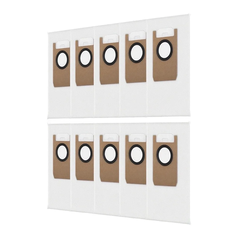 For eufy For Omni For S2 Robot Vacuum and Mop Compatible Disposable Bags Meltblown for fibre Filter Layer 4 pcs 10 pcs Set
