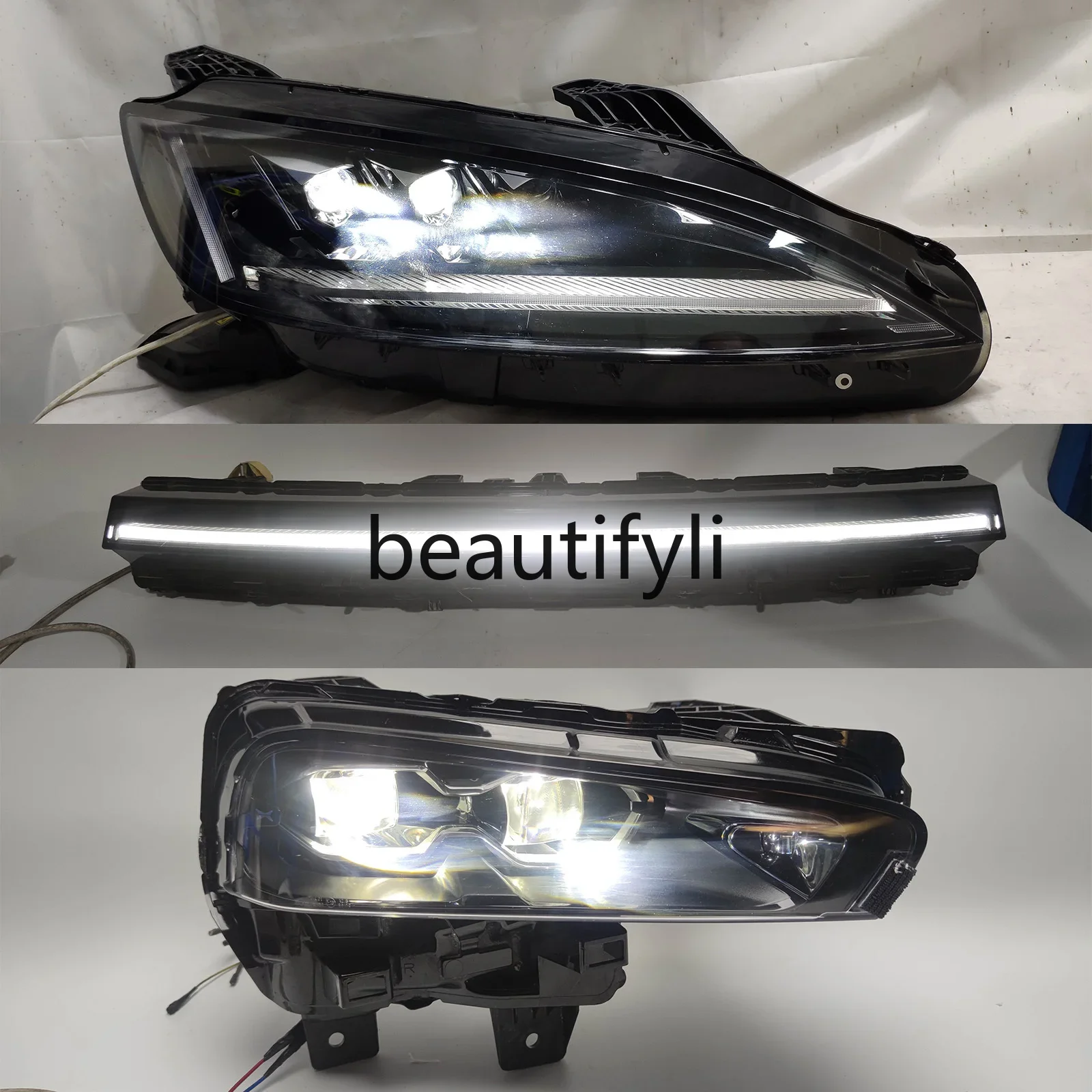 P5 G3 headlight assembly LED low beam through daytime running light Original new energy lighting