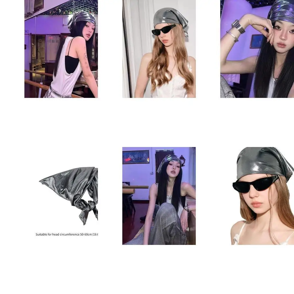 

652F Клуб Bandana Hairscarf Head Head Обертка ручной работы головного платка подразок.