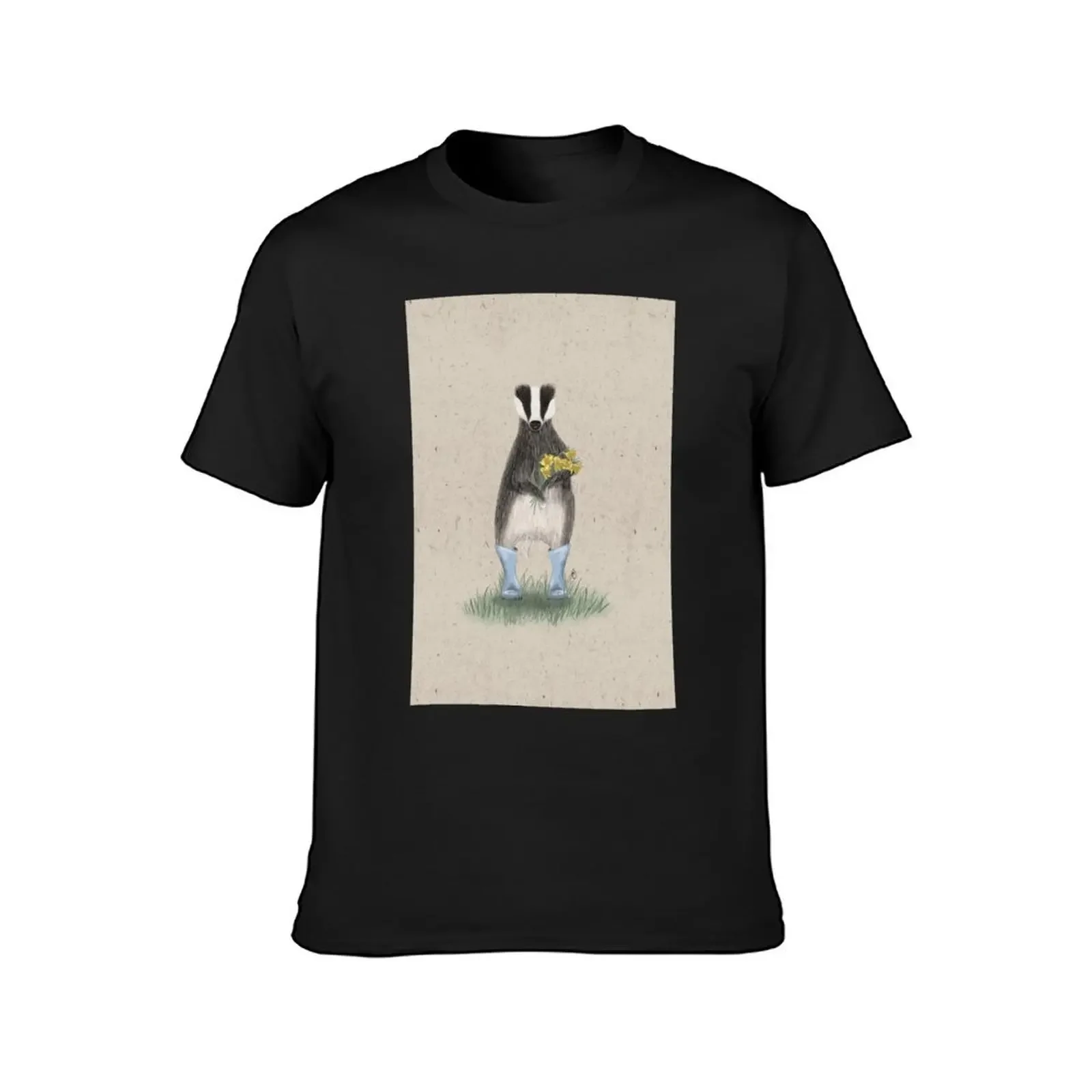 Octave the badger T-Shirt shirts graphic tees oversized mens t shirts pack