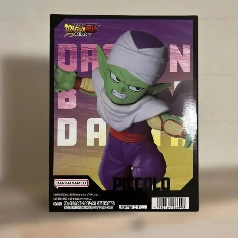 BANDAI ในสต็อก Banpresto DAIMA Anime Dragon Ball SUPER SAIYAN3 Vegeta Piccolo Action Figures ของเล่นของขวัญ DT