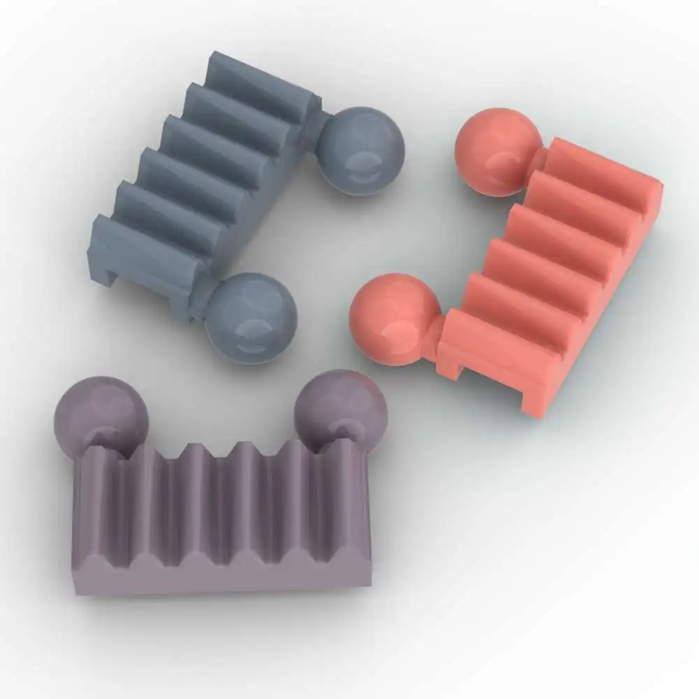 MOC 10PCS Replaceable 6574 1x2 With 2 Tow Ball Brick Gear Rack Building Blocks  Fascinating Toy Adults Kids Special Day Gift