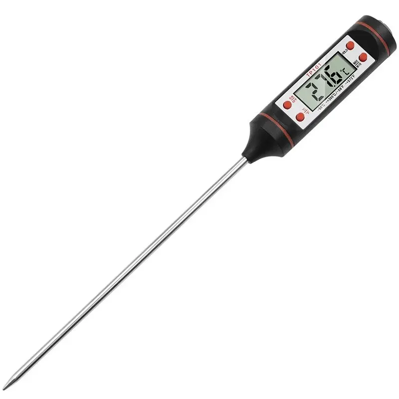 Kitchen Food Baking Digital Thermometer Electronic Probe Type Digital Display Liquid Grill Thermometer