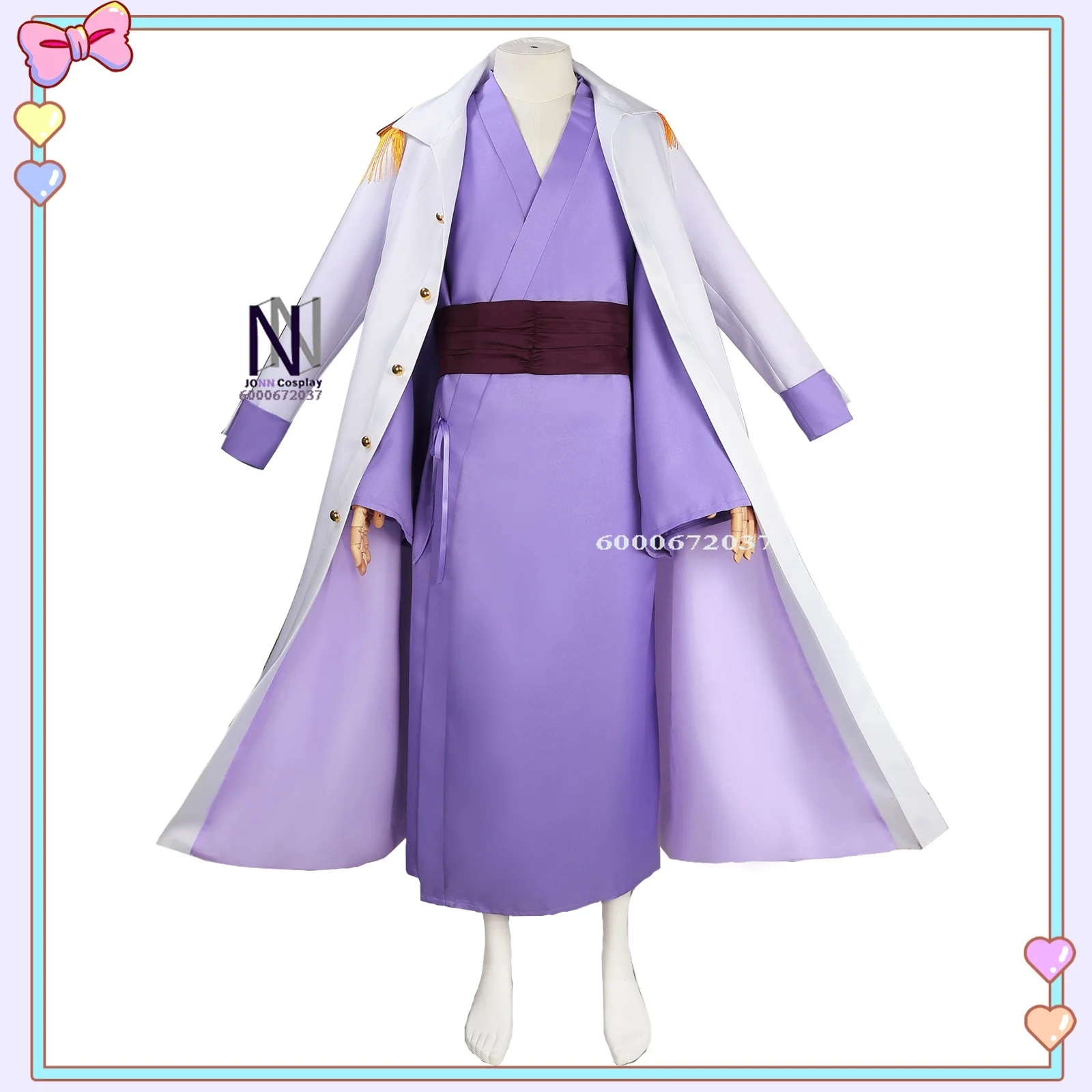 

Fujitora Admiral of The Marine Headquarters Navy of Justice Cosplay Costume Two-dimensional Animation Role-playing As Characters