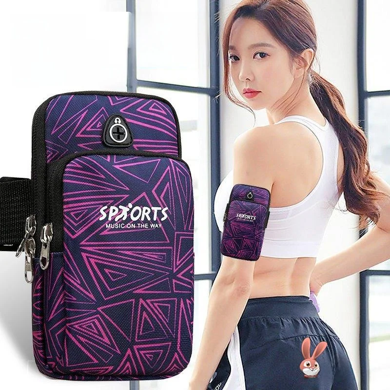 

Fitness Arm Bag Sport Running Phone Holder Men's Fixed Arm Cover Mobile Phone Bag Morning Run Equipment ABEYINUOR