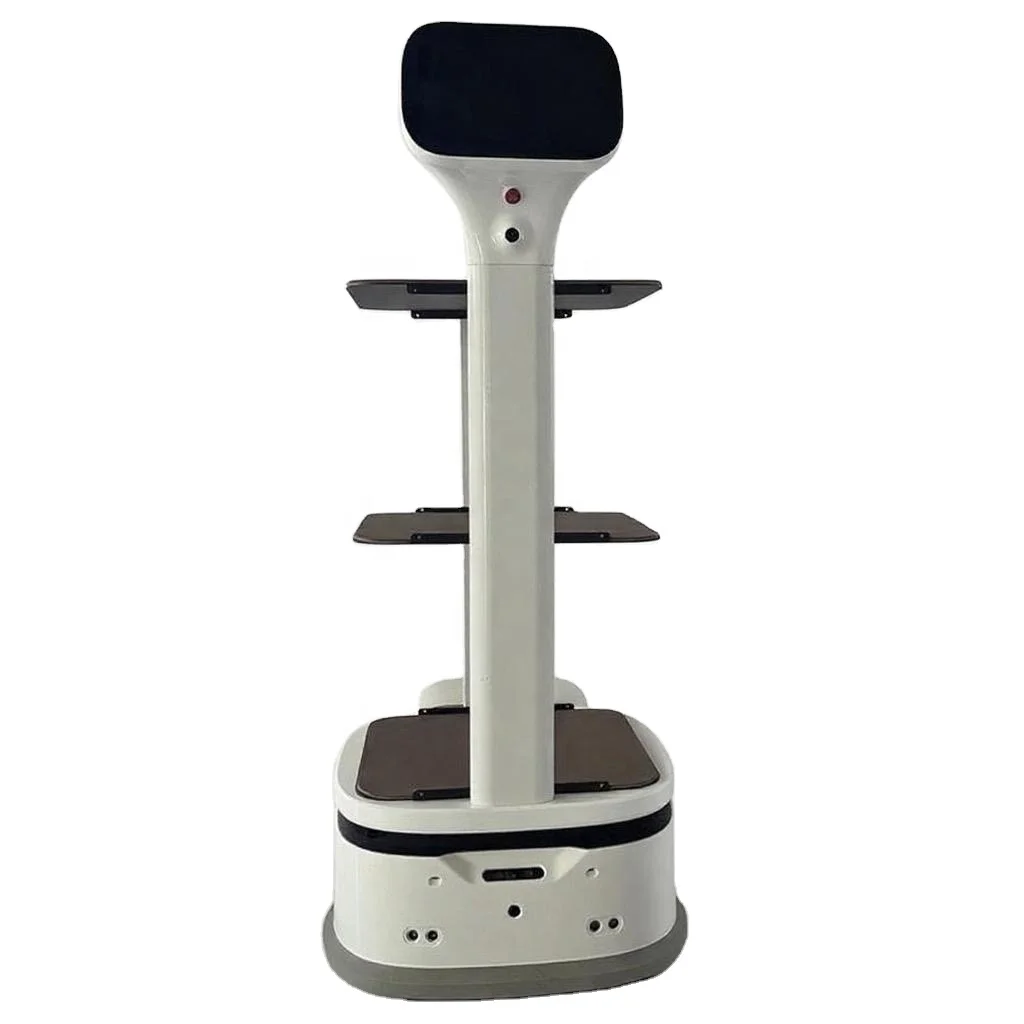 Smart Restaurant Delivery Robot Service Robot Restaurant robot waiter Service Autonomous Delivery Patrol Multi-Layer Stable Tray