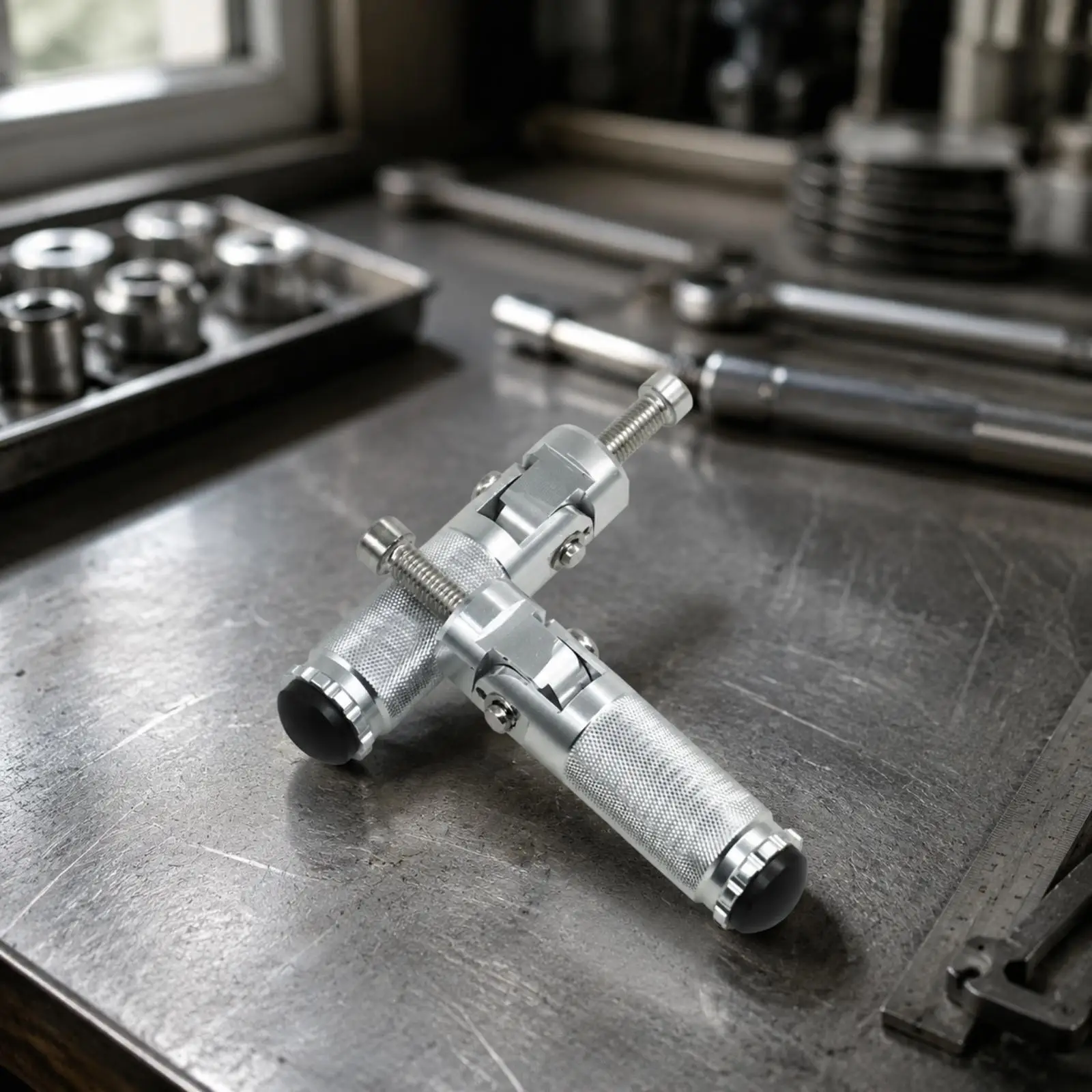 Rear Passenger Foot Pegs with M8 Mounting Bolts Textured Surface CNC-Machined Aluminum Rear Footpeg CNC Aluminum Foot Pegs