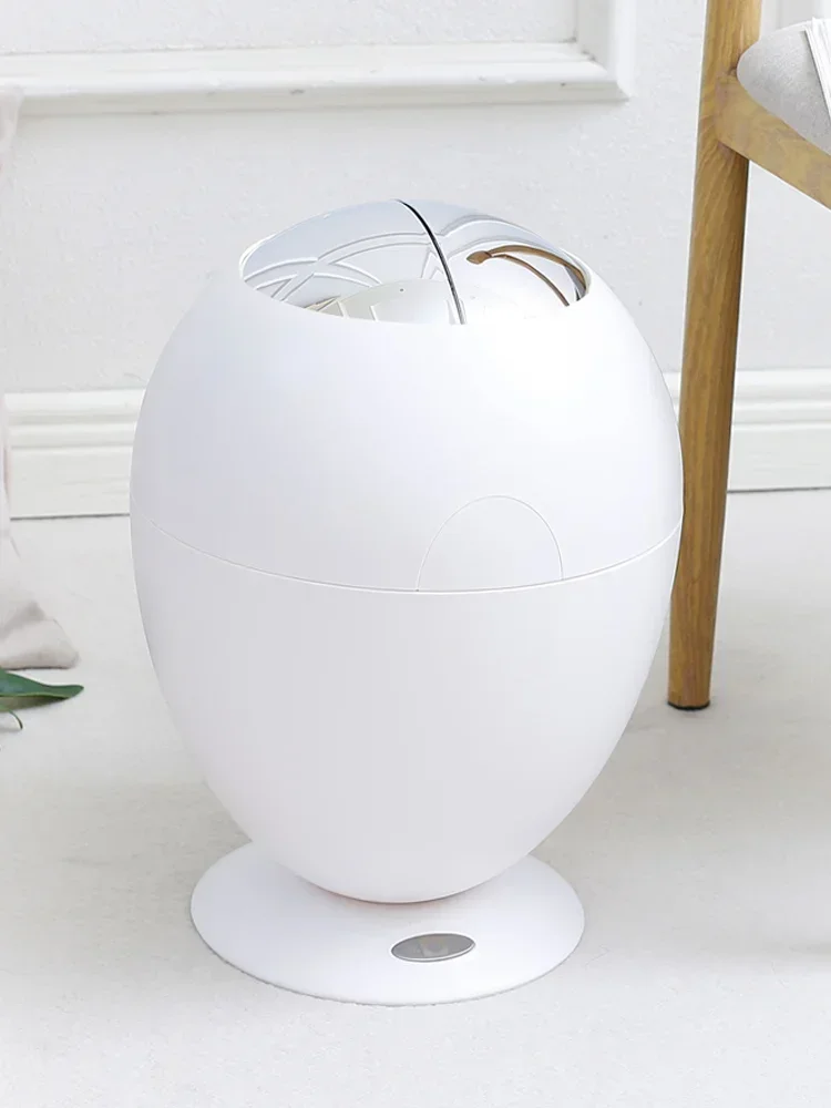 

Creative and Cute Intelligent Sensing Garbage Bin, Home Living Room, Children's Room, Girl's with Lid Automatic Bucket