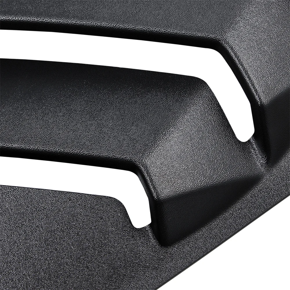 Hintere Seiten fenster lamellen für Ford Mustang 2015-2017 Windschutz scheibe Sonnenschutz abdeckung Entlüftung GT Lambo-Stil Custom Fit Allwetter abs – Detail 12