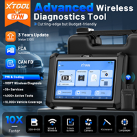 XTOOL D7W BT OBD2 Scanner Automotive Diagnostic Tools D7 All System Car CAN FD DOIP FCA ECU Coding Professional Scanner 39 Reset