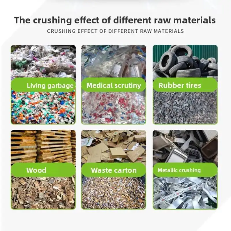 

Crusher Small Multi-functional Shredder For Waste Bones, Household Garbage, Wood, Plastic Bottles, Metal Crushing And Shredding